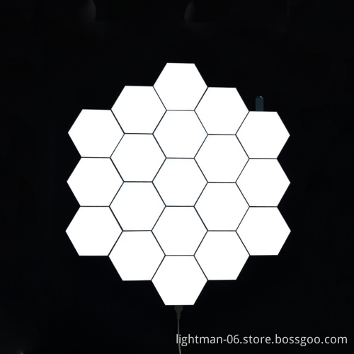 6-Sided Hexagonal RGB LED Panel Lamp